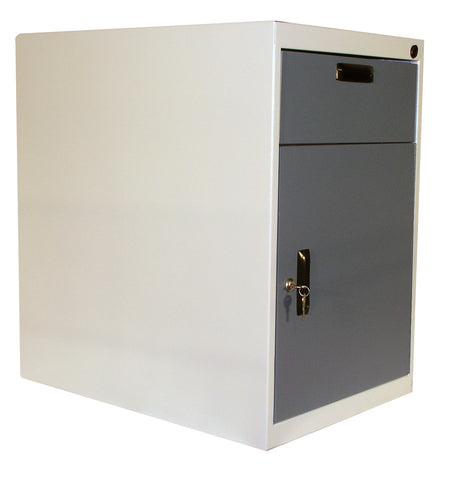 Heavy Duty Modular Cabinets - Swing Door + 6" Drawer + Locker