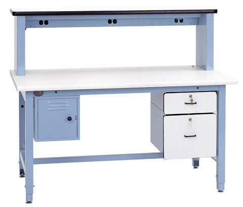 Technical Workbench Base Bench with ESD Laminate Surface