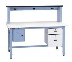 72" x 30" Technical Work ESD Workbench w/90 degree rolled front edge (BIB14)