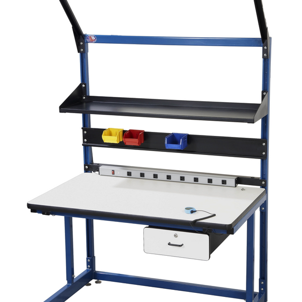 Basics Base Bench with 1.25" Stainless Steel Surface