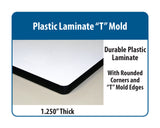 Electric Height Adjust Base Bench with Plastic Laminate "T" Mold Surface