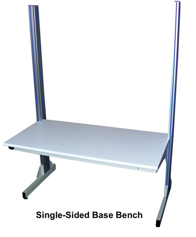 Dimension Next Base Bench with Plastic Laminate Surface