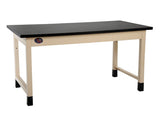 Basic Lab Bench with 1.25" Stainless Steel Surface