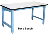 Model HD Base Bench with Plastic Laminate "T" Mold Surface