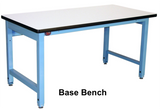 Model HD Base Bench with 1.25" ESD Laminate "T" Mold Surface