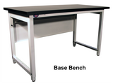 Lab HD Base Bench with 1.25" Stainless Steel Surface