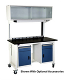 Lab HD Base Bench with 1.25" Stainless Steel Surface