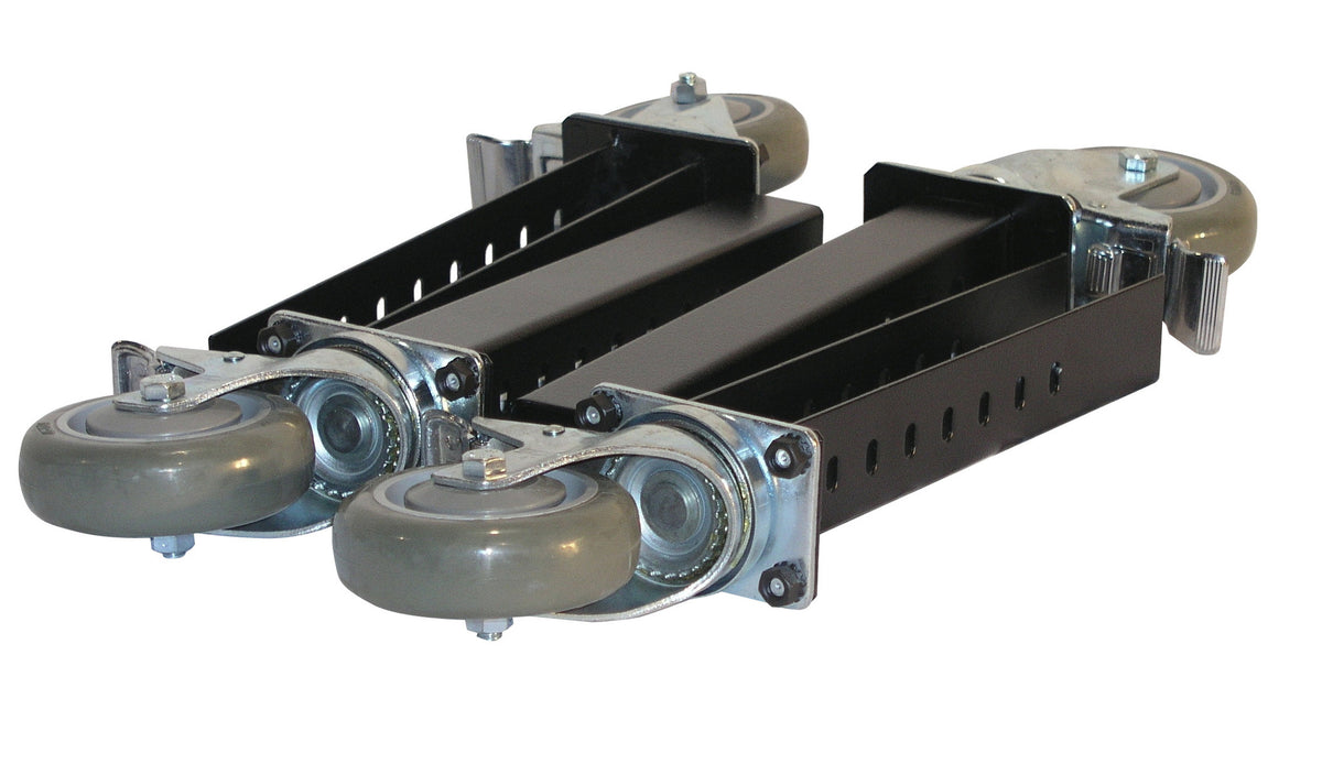 Four Total Lock Plate Casters - Model HD, TSHD, HDL and LHD